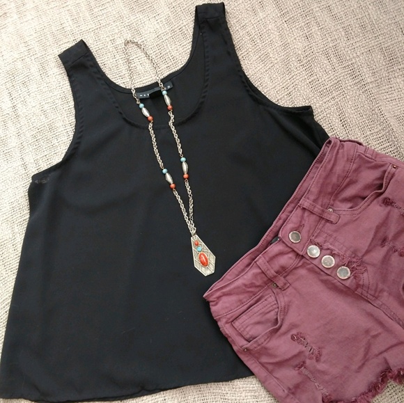 attention Tops - 🌻5 for $25🌻 Black Tank